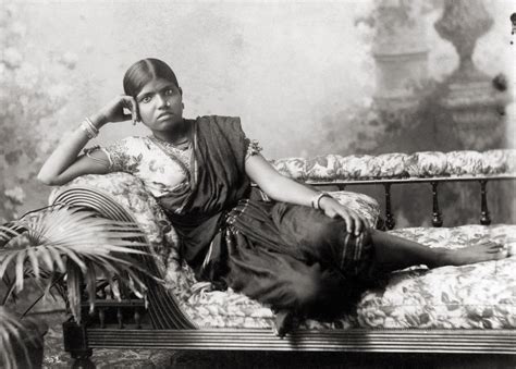 vintage studio portraits  indian women   peak  british