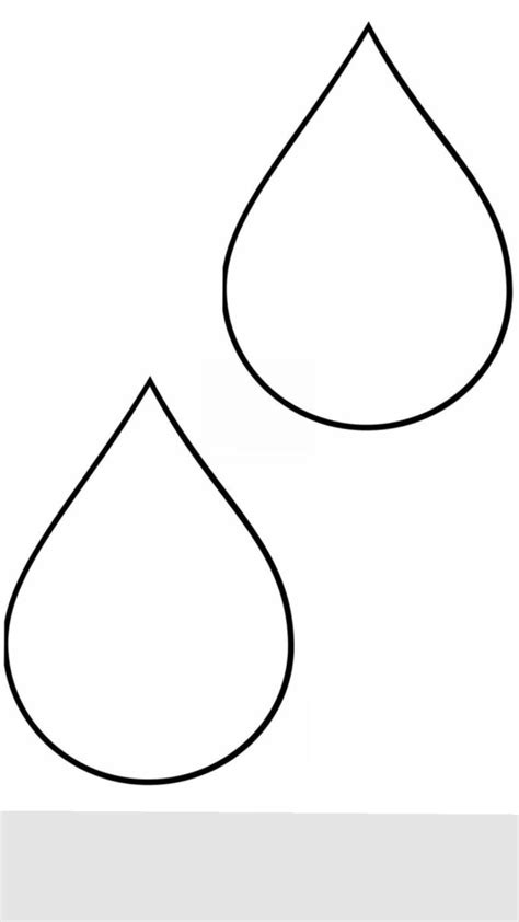 Molde Gota De Agua Para Imprimir - 50 molde de gota de agua para imprimir imagens – Artofit