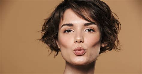 how to make long hair look short