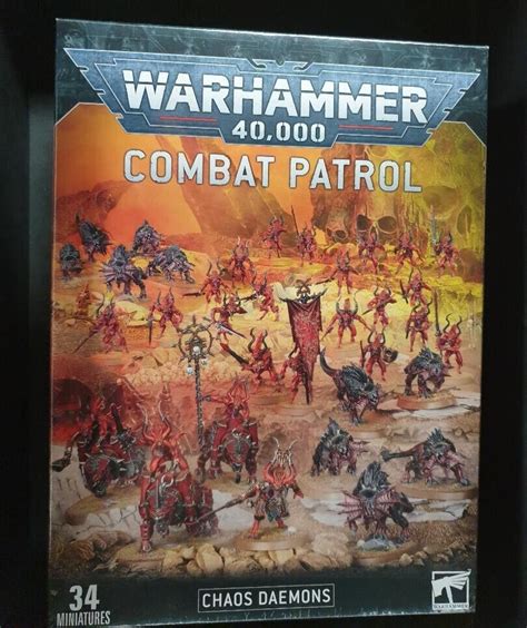 [SU] Combat Patrol Chaos Daemons Khorne Warhammer 40k 30k 5011921080779 ...