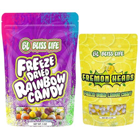 Amazon.com : Bliss Life Freeze Dried Candy Bundle - Fremon Heads (4 oz