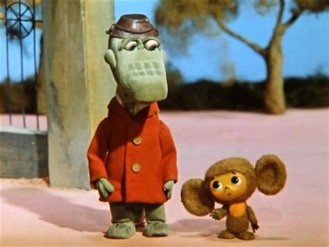 Cheburashka and Crocodile Gena | Russian cartoons, Classic cartoons ...