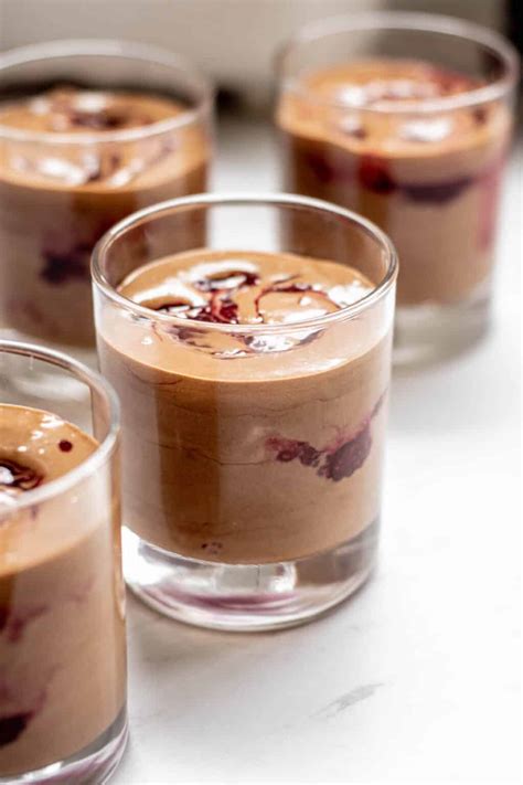 Raspberry Chocolate Mousse - Baking With Butter