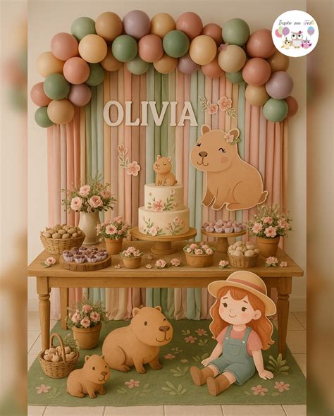 Festa De Aniversário De Capivara - 5