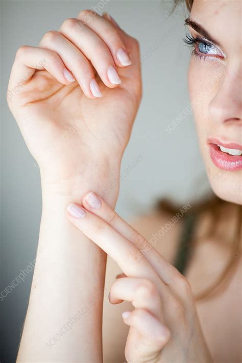 pulse  stock image  science photo library