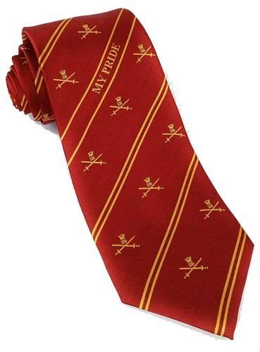army regimental ties size  microfiber   price  aligarh