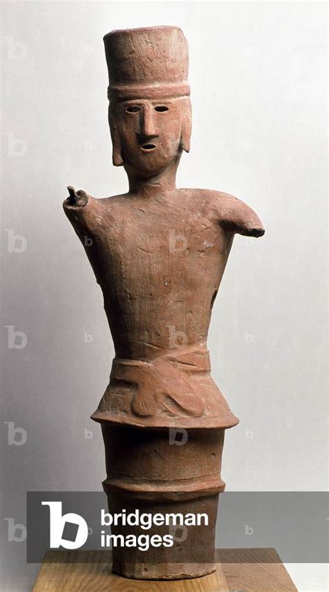 image  terracotta funerary haniwa kofun period   century