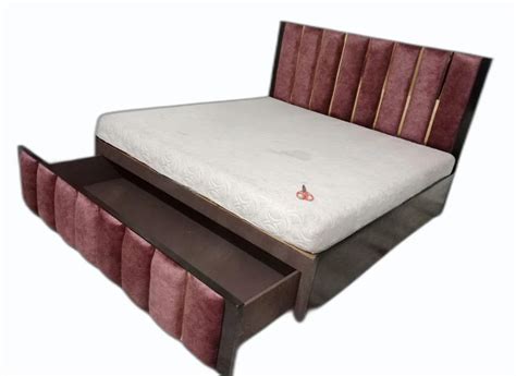 Engineered Wood Brown King Size Box Bed, With Storage at Rs 26000 in ...