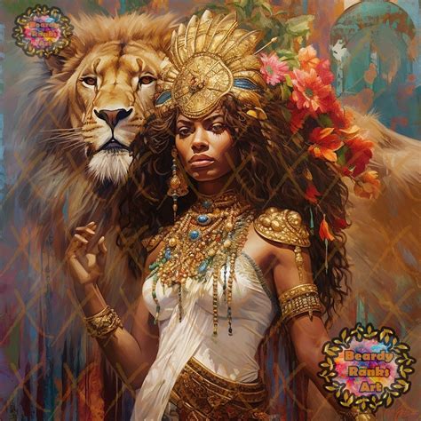 African Queen Art African Warrior Queen Nubian Queen Art - Etsy