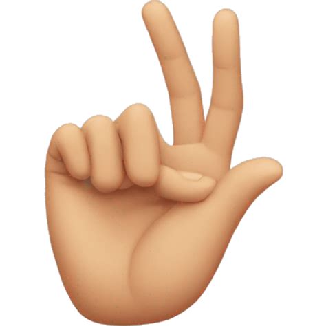 heart hand combined     sign language emoji