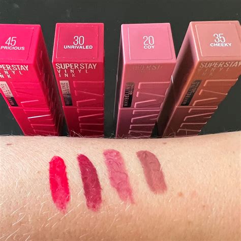 maybelline  york superstay vinyl ink  punchy lykocom