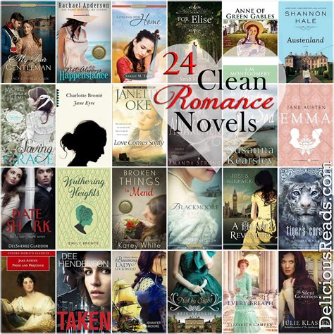 Delicious Reads: 24 Clean Romance Novels