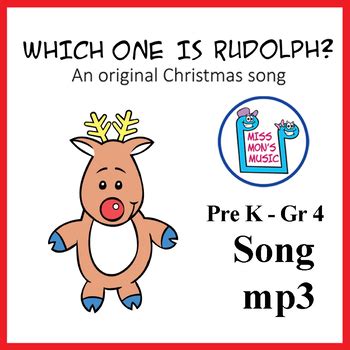 Original Christmas Song: "Which One Is Rudolph?" by Miss Mon's Music