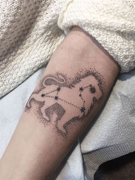 Leo Sign Wrist Tattoos