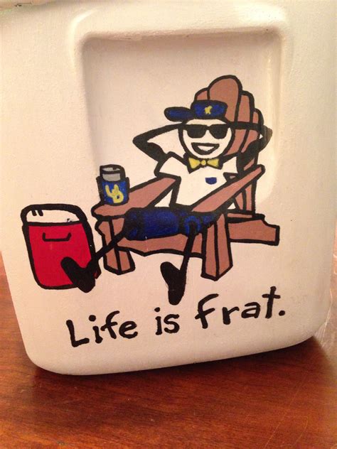 Frat formal cooler painting ideas – Artofit