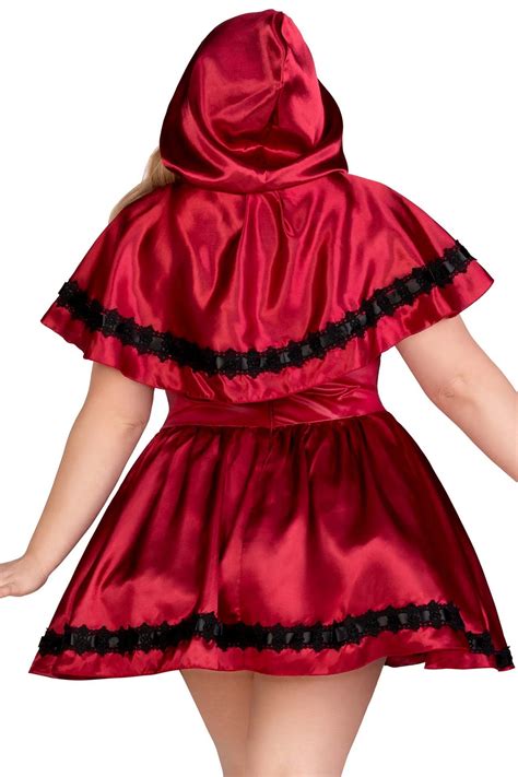 gothic red riding hood costume 4
