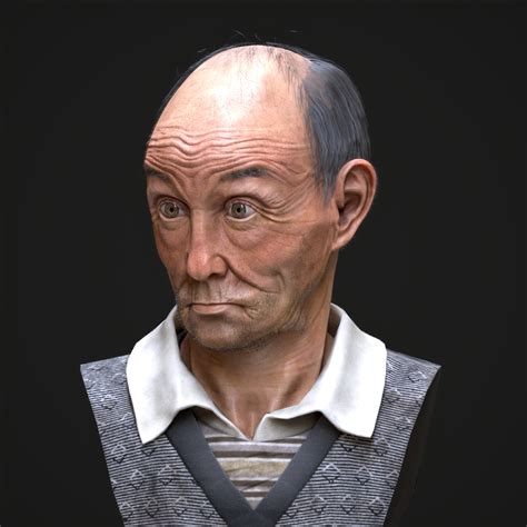 ArtStation - Asian Grandpa