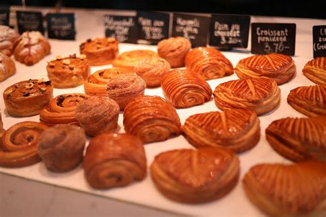 Choice of Pastries at BakeryFree Stock Photo