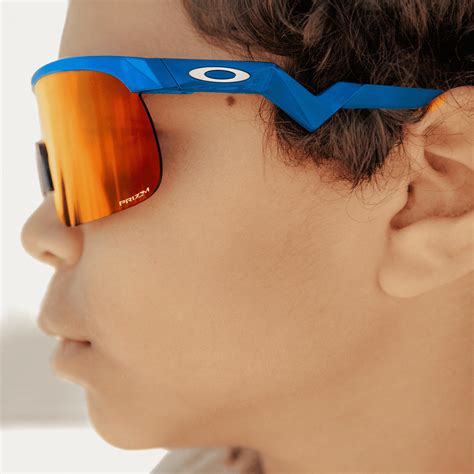 resistor youth fit polished white sunglasses oakley gb