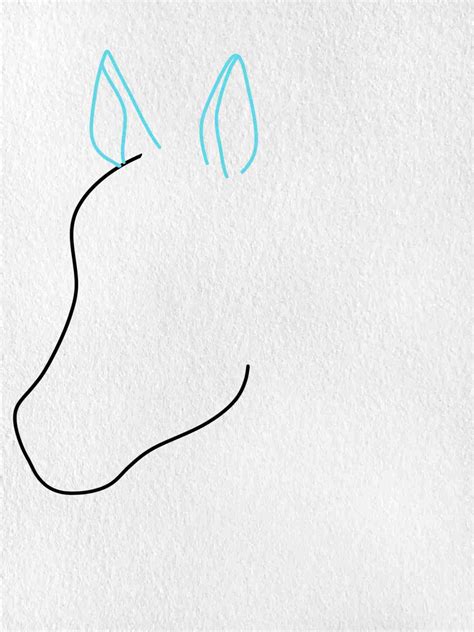 horse sketches easy 6