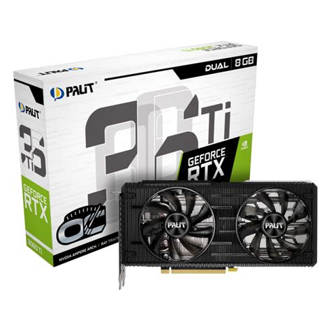 Placa de Vídeo Palit NVIDIA GeForce RTX 3060 Ti Dual OC, LHR, 8GB ...