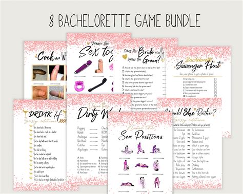 Bachelorette Party Games Printable