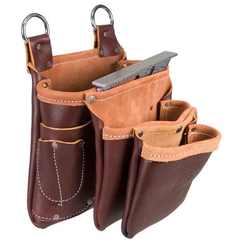 3 Pouch Beltless Fastener Bag - Occidental Leather | Official Site