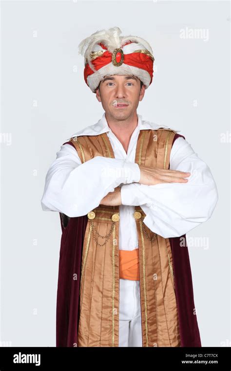 portrait   man  costume stock photo alamy