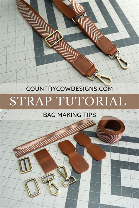 extra special bag strap country  designs blog diy leather bag