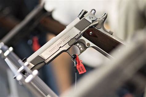 colt defense files  chapter  bankruptcy protection wsj
