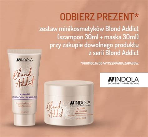 Zadbaj o swój kolor z Indolą Blond Addict - Hairstore.pl