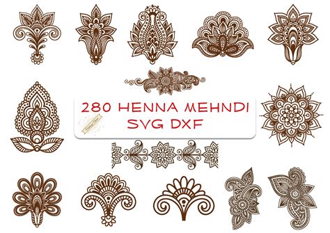 48 Henna Clipart 69