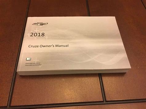 Manual Cruze 2018