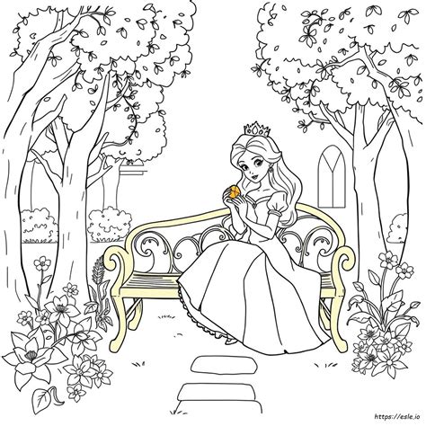 Dibujos De La Princesa Amber Para Colorear