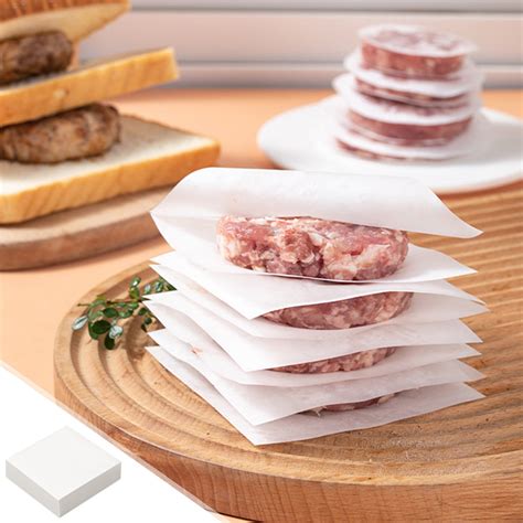 SSZMDLB under $5 Thickened Hamburger Patties Paper, Oil Separating Non