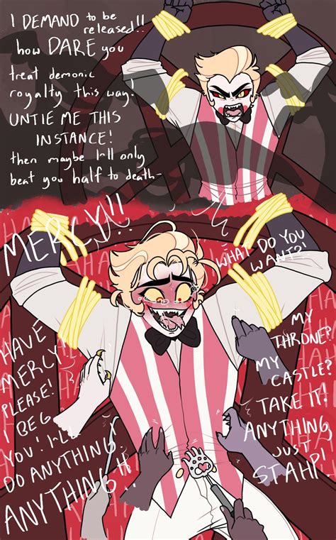 hazbin hotel tickling on Tumblr