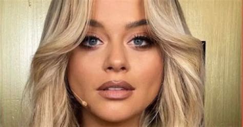 Emily Atack puts on red-hot display as she sizzles in plunging