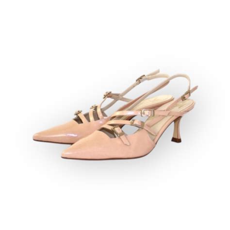 Marian nude patent pointy slingback NEW - shoobaloo