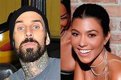 Travis Barker Kourtney Kardashian