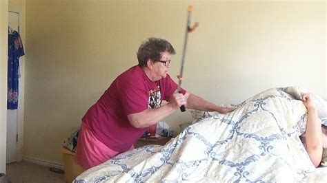 Masturbating PRANK ON GRANDMA! - YouTube
