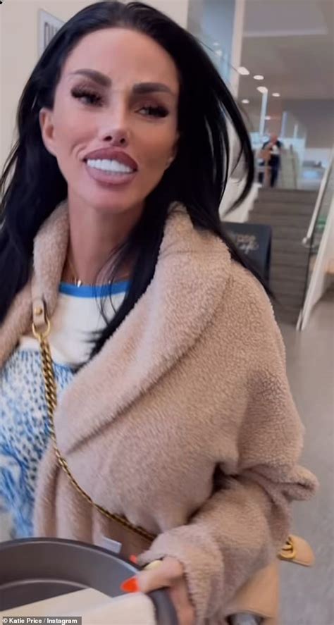 katie price  shows   surgically enhanced lips  shocking
