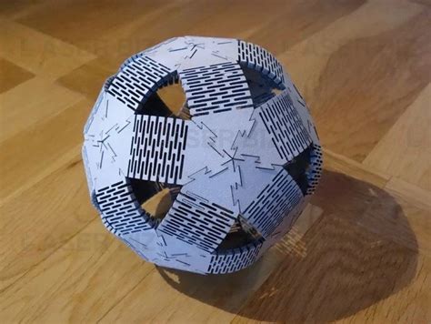 Шар из фанеры додека » maket.LaserBiz.ru - Макеты для лазерной резки