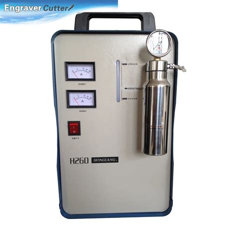 Ving 800W Portable Oxygen Hydrogen Flame Generator Acrylic Polishing Machine, 150L 2 Gas Torches ...