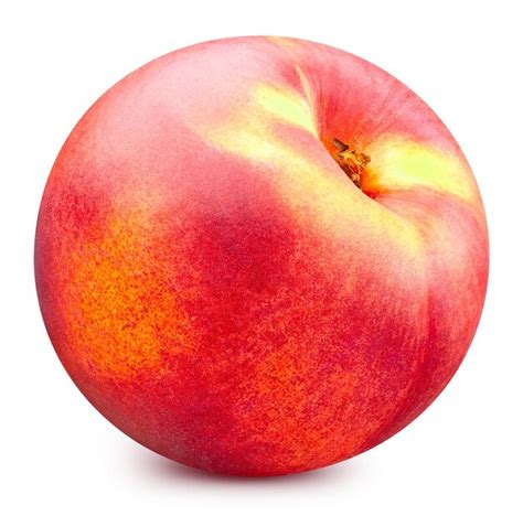 Premium Photo | Ripe peach clipping path
