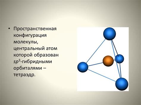 Гибридизация атомных орбиталей - презентация онлайн