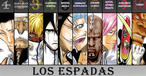 Profil dan Kekuatan Sepuluh Espada dalam Cerita Bleach - MogiMogy