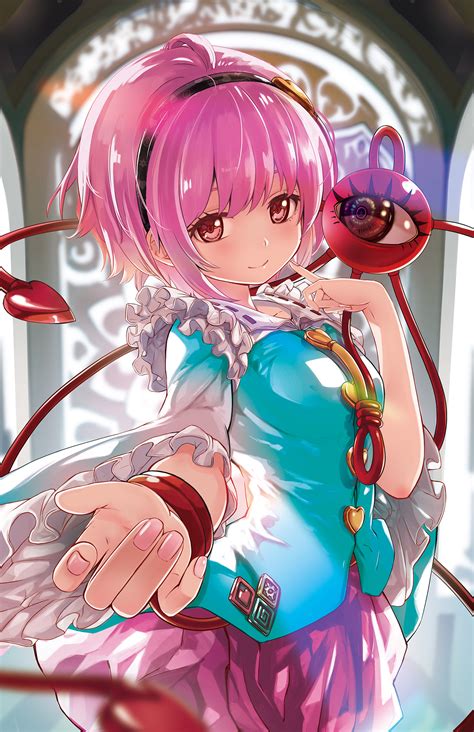 Komeiji Satori (Satori Komeiji) - Touhou - Image by L.F. #4433413