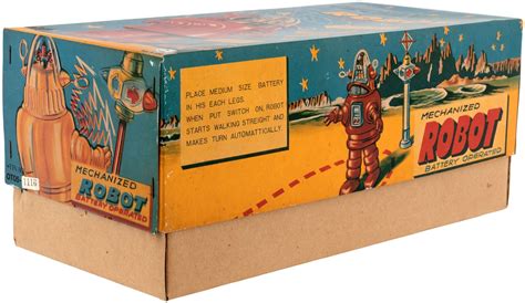 Hake's - FORBIDDEN PLANET-INSPIRED "MECHANIZED ROBOT" BOXED TOY.