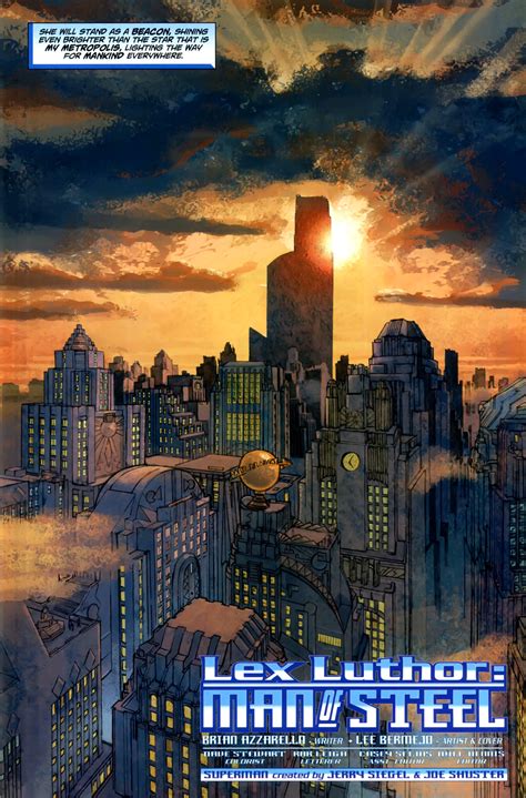Read online Lex Luthor: Man of Steel comic - Issue #1