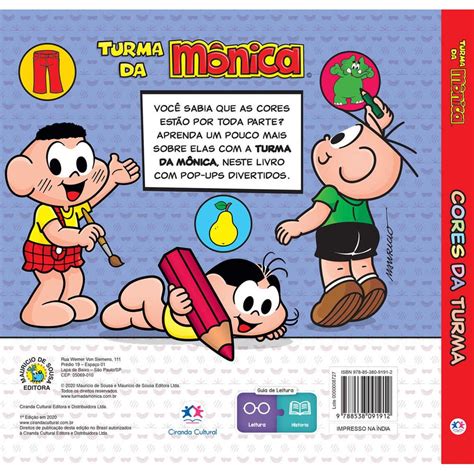 Cores Da Turma Da Monica - 8